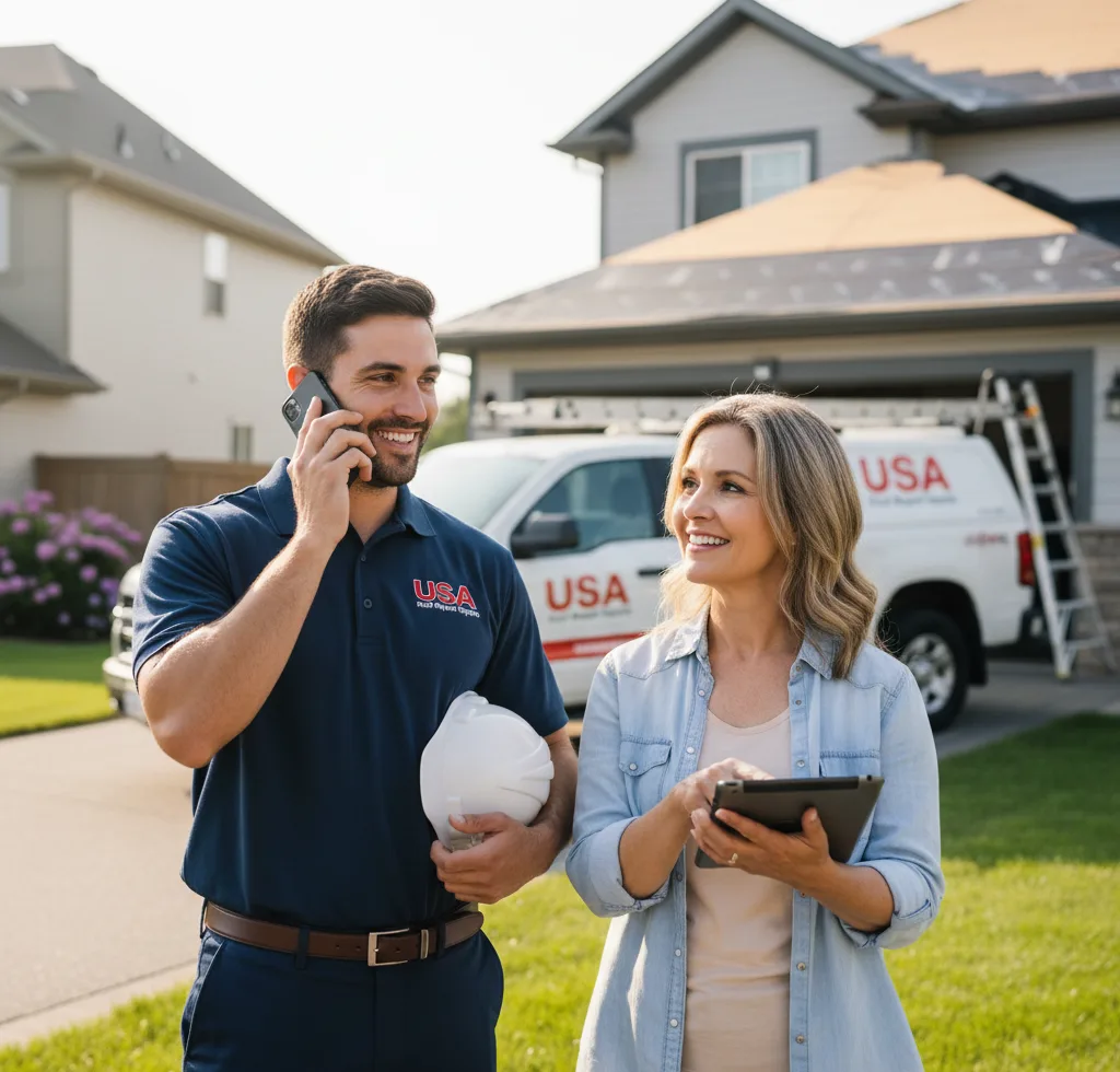 USA Roof Repair Experts customer support in Magnolia